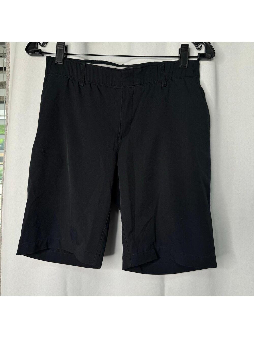 womens black Under Armour shorts
